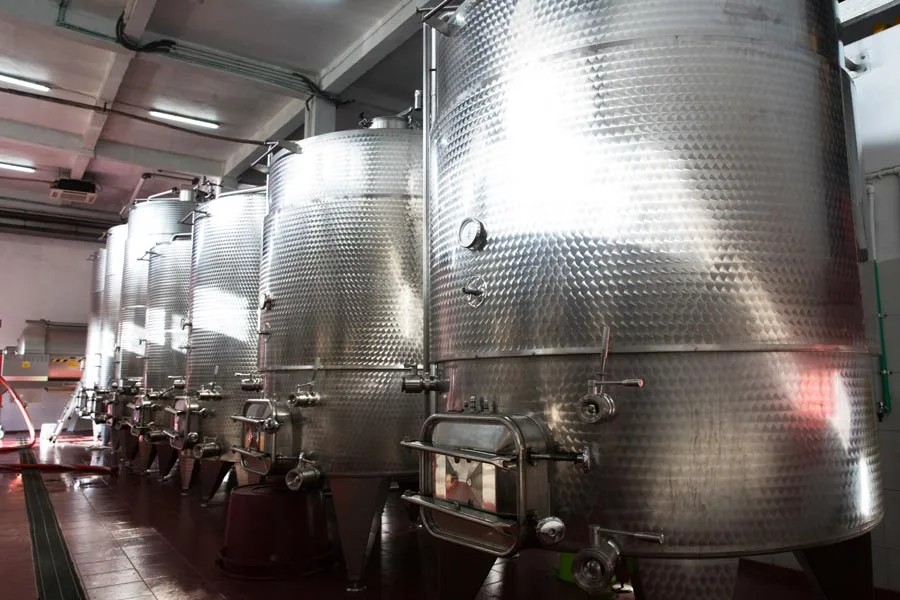 Stainless steel tanks